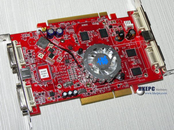 最离谱的agp/pcie双插槽显卡，来自已倒闭显卡品牌希仕（未发布），HIS Radeon X1600 Pro Dual Interface